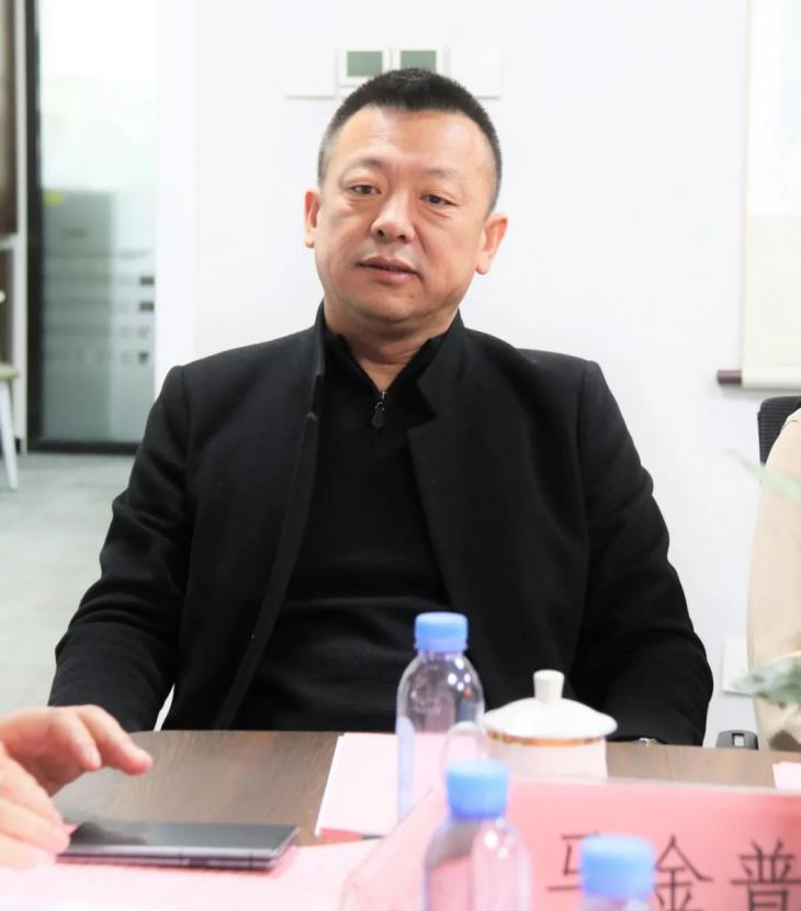 山东省政府驻北京办事处主任苑衍刚一行莅临北京山东企业商会调研座谈
