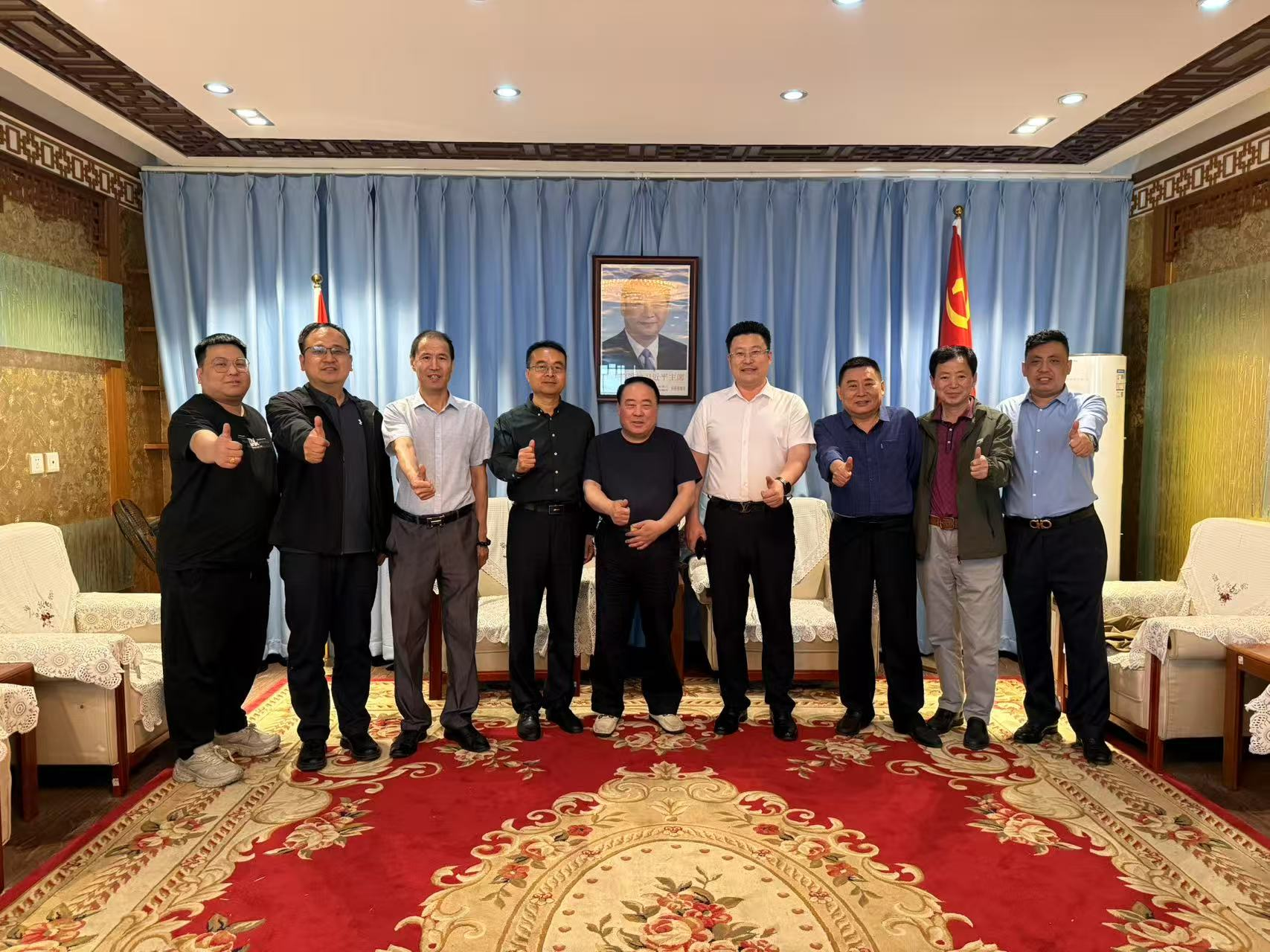 北京山东企业商会书记走访调研北京菏泽企业商会